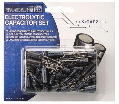 Elektrolyyttikondensaattorisarja 120kpl *