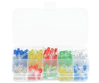 LED-diodisarja 3mm/5mm 200kpl