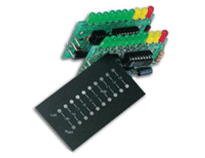 Rakennussarja VU-mittari (stereo) ledeillä