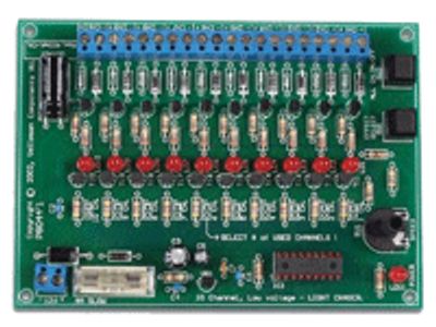 Rakennussarja 10-kanavainen valoefektigeneraattori