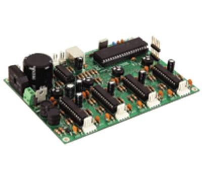 Rakennussarja 4-kanavainen askelmoottoriohjain USB-väylään