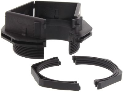 Halkaistava holkkitiiviste muovi M50 musta (28614.4)