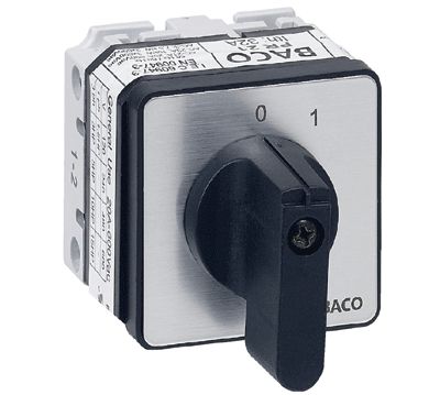 Nokkakytkin 2xOFF-ON 16A 400Vac