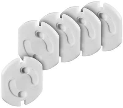 Kosketussuoja maadoitettuun pistorasiaan 5kpl/pkk