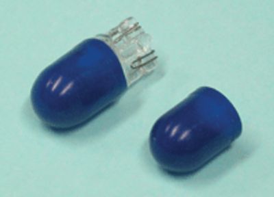 Värisuojus 10x10mm T10/Ba9s/E10 sininen *