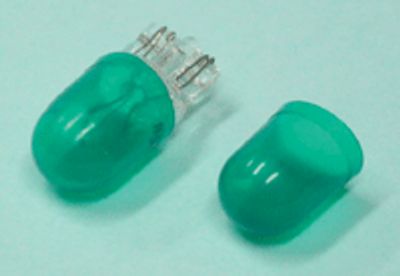 Värisuojus 10x10mm T10/Ba9s/E10 vihreä