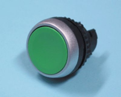 Painikemekanismi, lukkiutuva, vihreä
