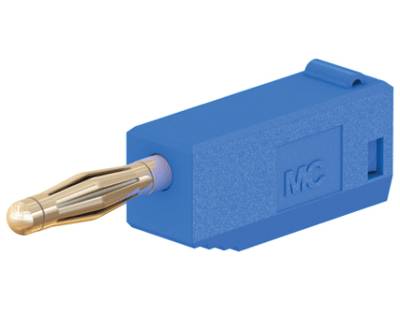 Banaanipistoke 2mm sininen Banaanipistoke 2mm sininen