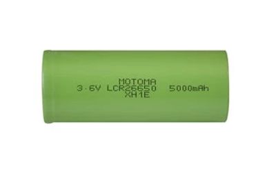 Li-Ion-akku 3,6V 5000mAh 5A (26650)