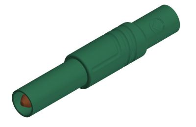 Turvabanaanipistoke 4mm, vihreä