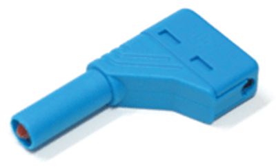 Turvabanaanipistoke 4mm, sininen