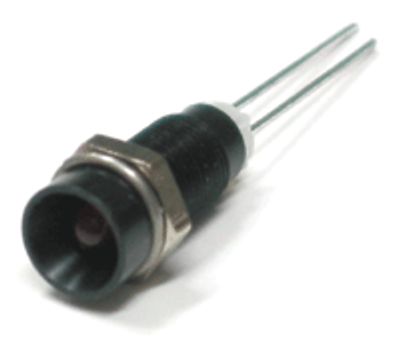 Led-kaluste 6mm musta/punainen Led-kaluste 6mm musta/punainen