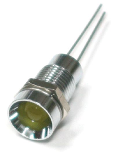 Led-kaluste 8mm kromi/keltainen Led-kaluste 8mm kromi/keltainen