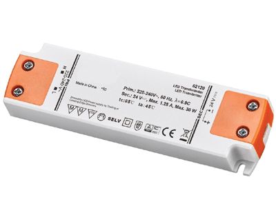 Hakkuriteholähde LED-valaisimille 24Vdc 30W