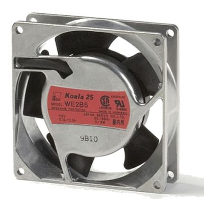 AC-laitetuuletin 92x92x25mm 115Vac ^ AC-laitetuuletin 92x92x25mm 115Vac ^