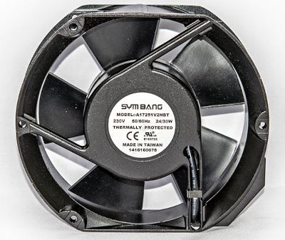 AC-laitetuuletin 172x151x51mm 230Vac ^ AC-laitetuuletin 172x151x51mm 230Vac ^