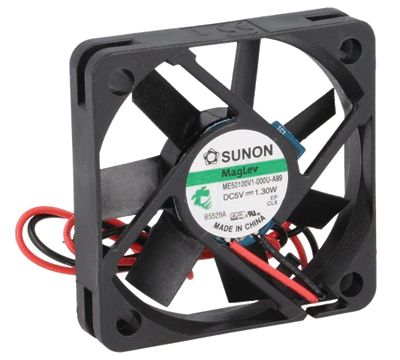 DC-laitetuuletin 50x50x10mm 5Vdc