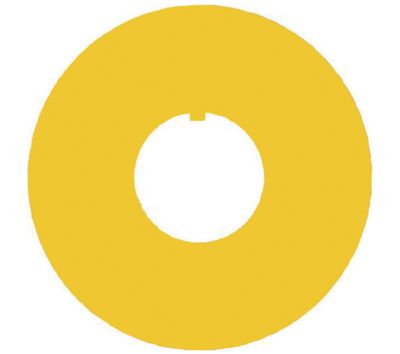 Kilpi ilman tekstiä 80mm L21-sarjan kytkimille keltainen (LWE00) Kilpi ilman tekstiä 80mm L21-sarjan kytkimille keltainen (LWE00)