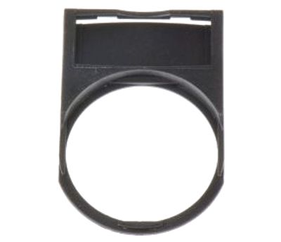 Merkintäkilven pidike kapea LIA-sarjan kilville musta