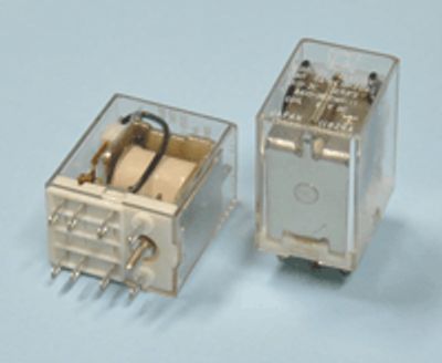 Tehorele 2-vaihtokosketinta 6Vdc 5A Tehorele 2-vaihtokosketinta 6Vdc 5A