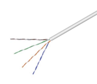 LAN-kaapeli Cat6 (patch) U/UTP harmaa 100m/rulla