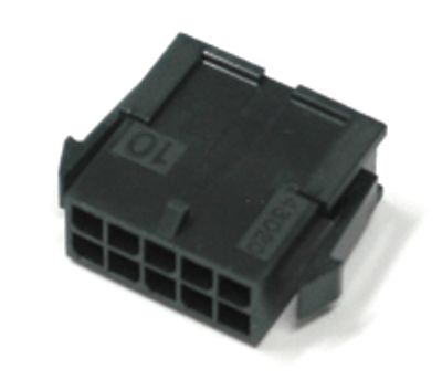 Liitinrunko Micro-Fit uroskoskettimille 12-nap.