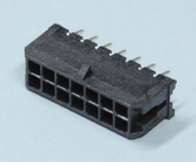 Runkoliitin piirilevylle Micro-Fit uros suora 14-nap.