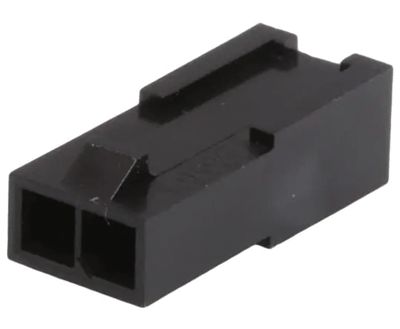 Liitinrunko Micro-Fit uroskoskettimille 2-nap. (43640-0201)