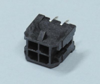 Runkoliitin piirilevylle Micro-Fit uros suora 4-nap.