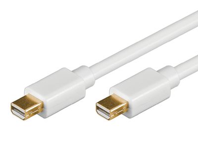 Mini-DisplayPort -liitäntäkaapeli valkoinen 5m *