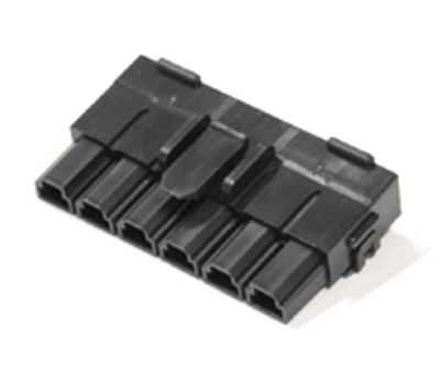 Liitinrunko MFSR-sarja 6-nap. naaras (Mini-Fit Sr.)