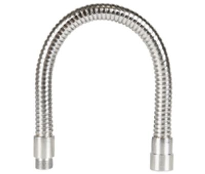 Taipuisa joutsenkaula mikrofonille 200mm kromi *