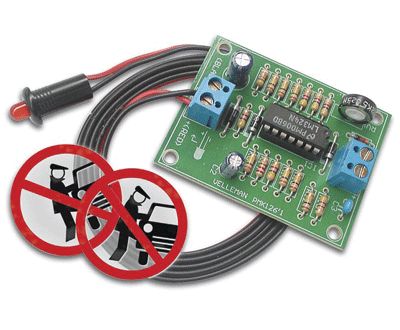 Rakennussarja auton varashälytinsimulaattori "valehälytin"