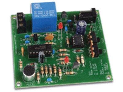 Rakennussarja ääniohjattu kytkin "taputuskytkin"