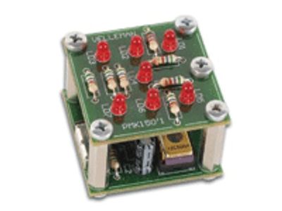 Rakennussarja heitettävä elektroninen arpakuutio