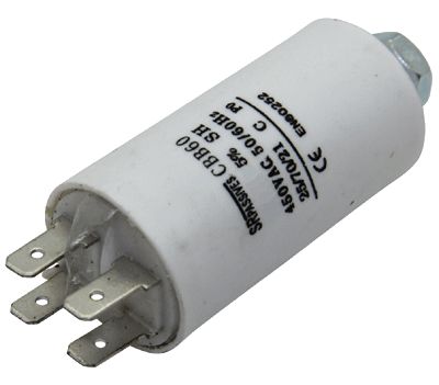 Moottorikondensaattori 2uF 450Vac M8