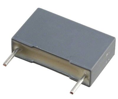 Polyesterikondensaattori 1uF 400Vdc R-27,5 (R60MR4100AA30K)