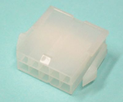 Liitinrunko Mini-Fit uroskoskettimille 10-nap.