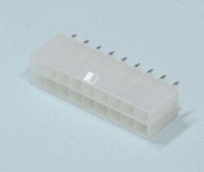 Runkoliitin piirilevylle Mini-Fit uros suora 18-nap.