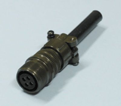 MS-jatkopistoke 4-napainen naaras (MIL-C-5015)