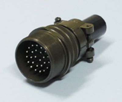 MS-jatkopistoke 26-napainen uros (MIL-C-5015)