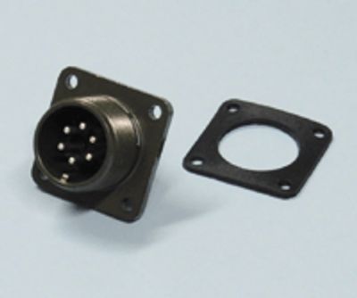 MS-runkoliitin 6-napainen uros (MIL-C-5015)