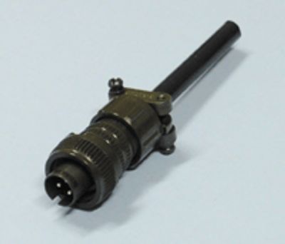 MS-pistoke 3-napainen uros (MIL-C-5015)