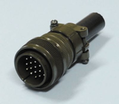 MS-pistoke 19-napainen uros (MIL-C-5015)