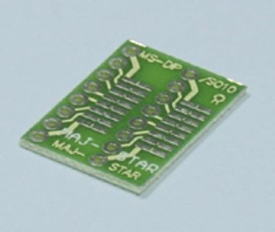 Koekytkentälevy 15,5x21mm SO-16/DIL-16