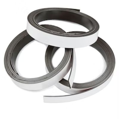 Magneettiteippi 10mm 1m valkoinen