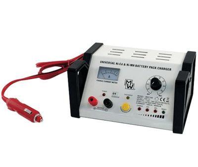 NiCd/NiMh-latauslaite 1-10 kennon akuille 100mA-4A