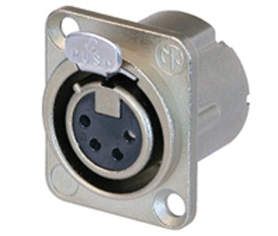 XLR-runkoliitin 4-nap. naaras kirkas