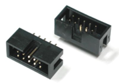 Liitin piirilevylle 10-nap. uros suora