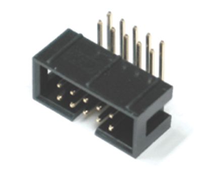 Liitin piirilevylle 10-nap. uros kulma